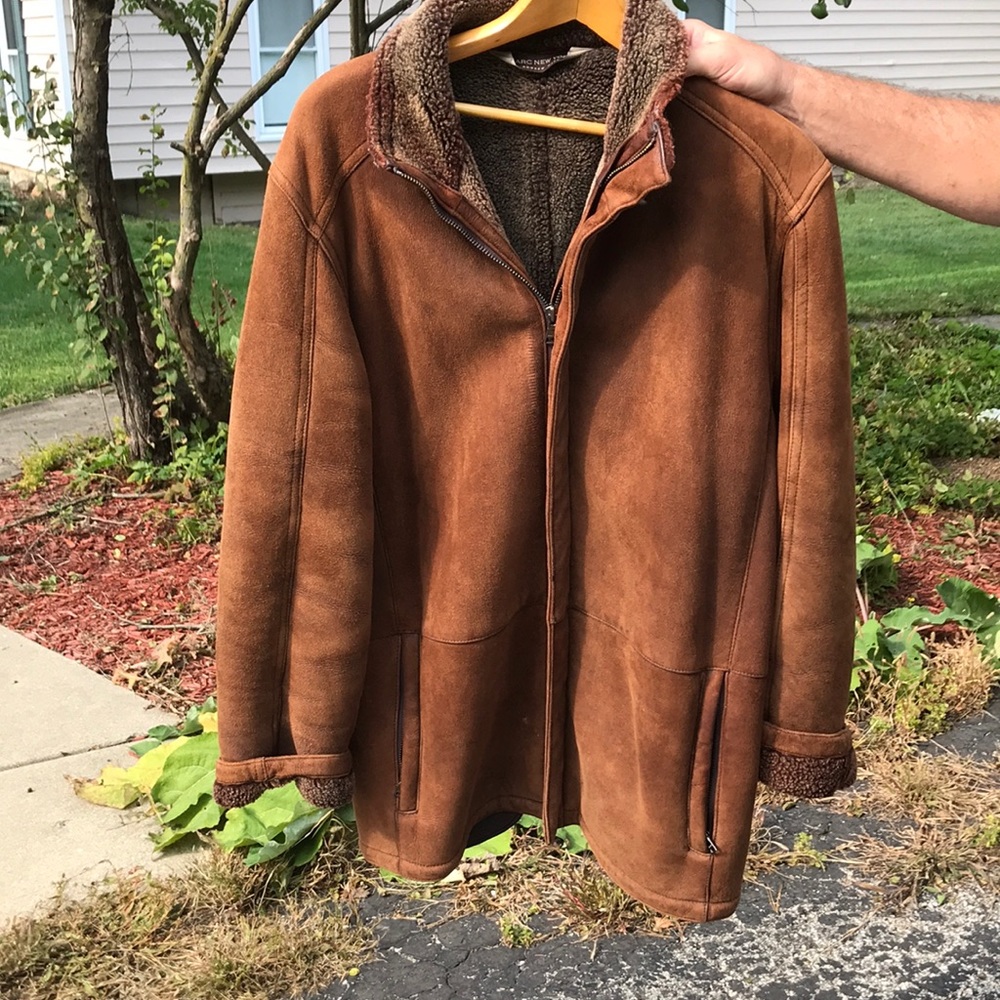 Lamb shearling coat